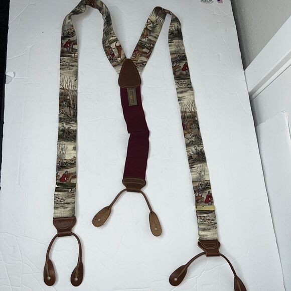 Trafalgar Other - Trafalgar Horse Dogs Riding Nature Hunting Full Length Adjustable Suspenders